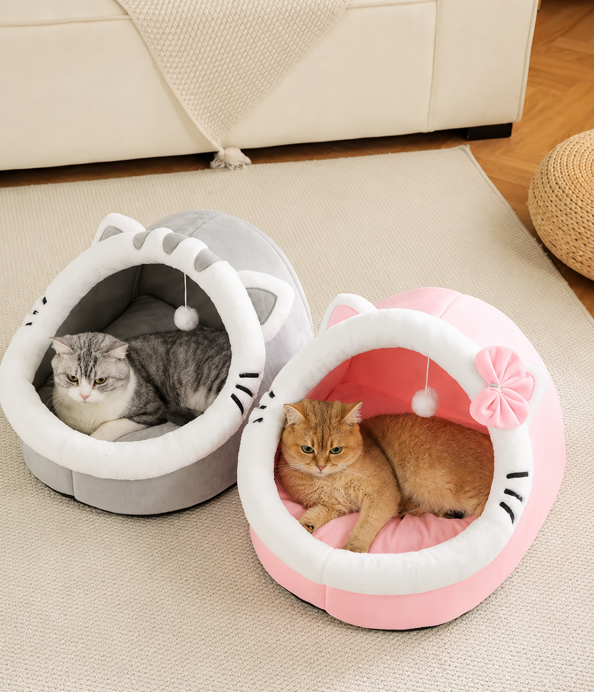Poesly - Cozy Cat Bed